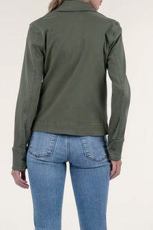 Kut from the Kloth Amanda Jacket in Tree - Viva Diva Boutique