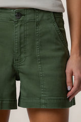 Kut from the Kloth Jane High Rise Shorts in Olive - Viva Diva Boutique