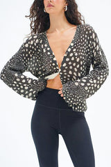 LNA Danna Cardigan in Stingray - Viva Diva Boutique