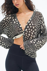LNA Danna Cardigan in Stingray - Viva Diva Boutique