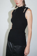 LNA Lure Sweater Top in Black - Viva Diva Boutique