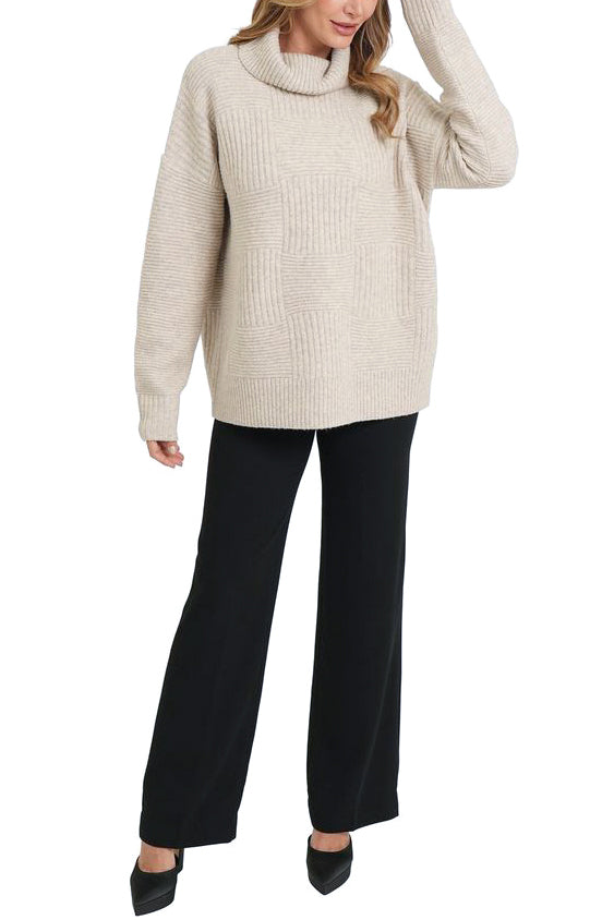 Love Token Emma Sweater in Oatmeal