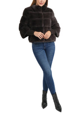 Love Token Samantha Jacket in Brown - Viva Diva Boutique
