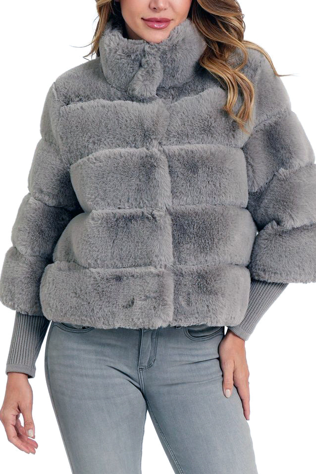 Love Token Samantha Jacket in Grey
