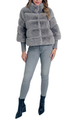 Love Token Samantha Jacket in Grey