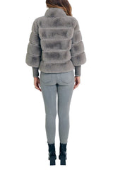 Love Token Samantha Jacket in Grey