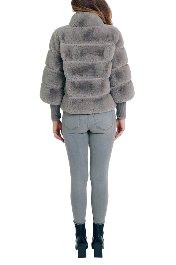 Love Token Samantha Jacket in Grey