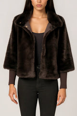 Love Token Sammie Jacket in Brown