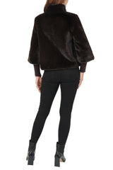 Love Token Sammie Jacket in Brown