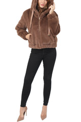 Love Token Sean Jacket in Mocha