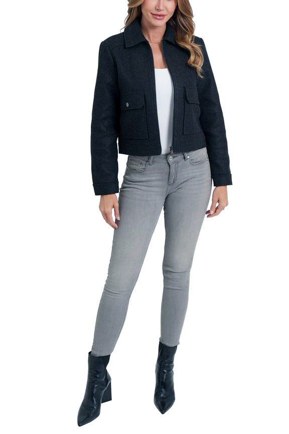 Love Token Zibby Jacket in Charcoal