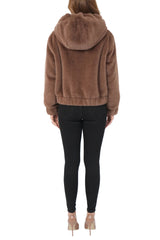 Love Token Sean Jacket in Mocha