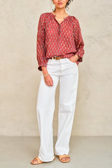 M.A.B.E. Ari Long Sleeve in Berry - Viva Diva Boutique