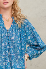 M.A.B.E. Myla Print Long Sleeve Top