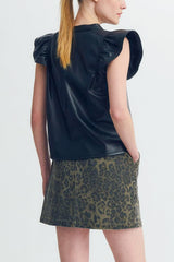 Melissa Nepton Venora Top in Black