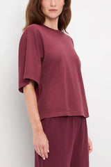 Michael Stars Calista Cape Sleeve Tee in Port Royale