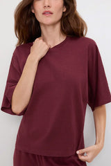 Michael Stars Calista Cape Sleeve Tee in Port Royale