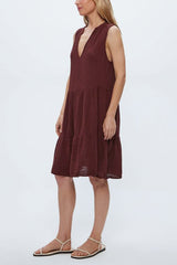 Michael Stars Daisy Dress in Espresso