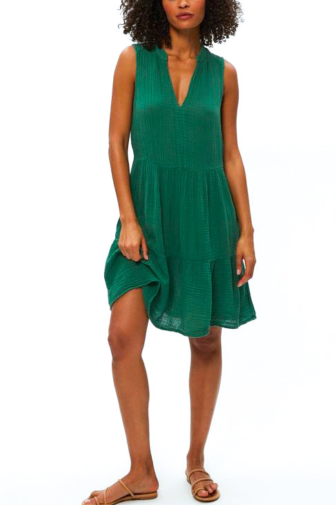 Michael Stars Daisy Dress in Palm - Viva Diva Boutique