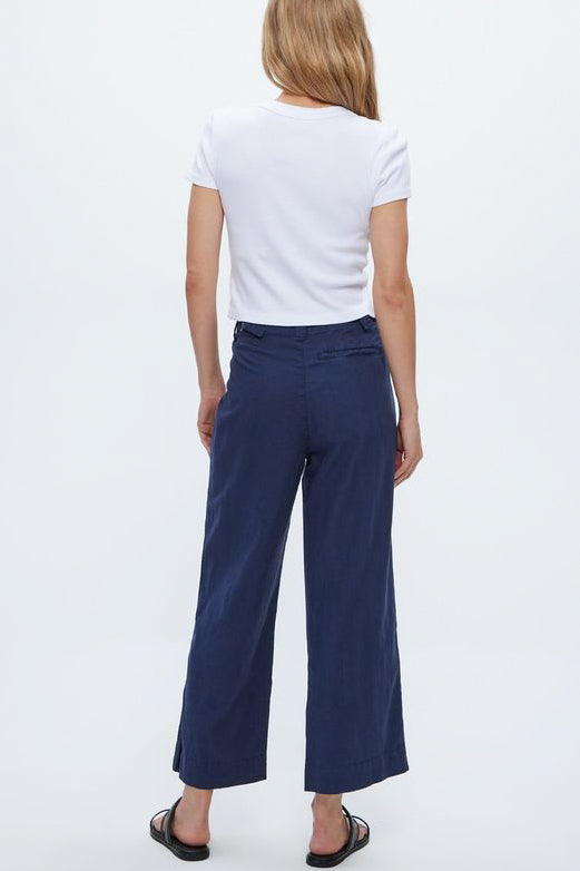 Michael Stars Geraldine Straight Leg Pant in Nocturnal