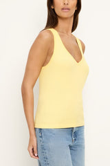 Michael Stars Ivara Racerback Tank in Macaw