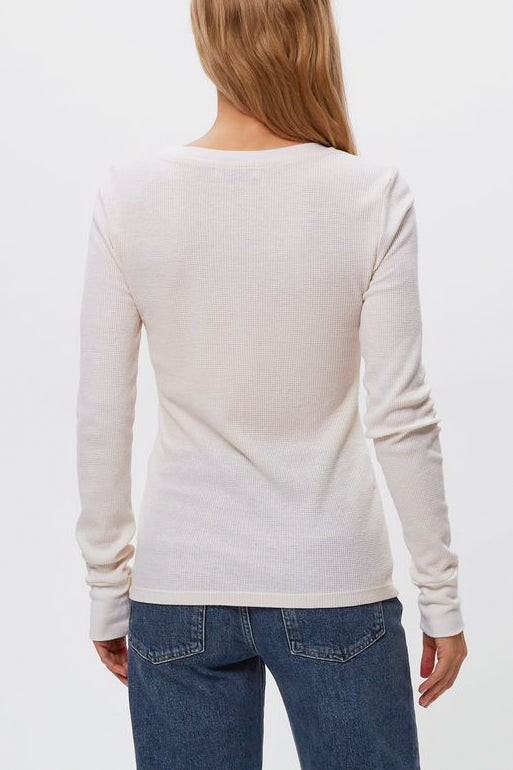 Michael Stars Juliet Crew Neck in Chalk