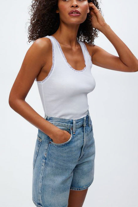 Michael Stars Miley Tank in White