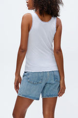Michael Stars Miley Tank in White