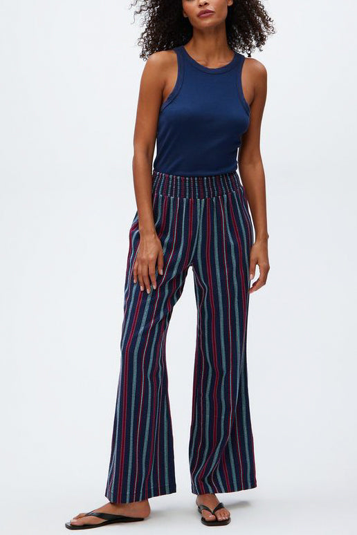 Michael Stars Sita Wide Leg Pant in Nocturnal