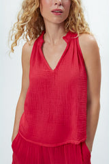 Michael Stars Viola Tank in Lacquer - Viva Diva Boutique