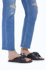 Mother Denim High Waisted Rider Ankle in Party Like a Pirate