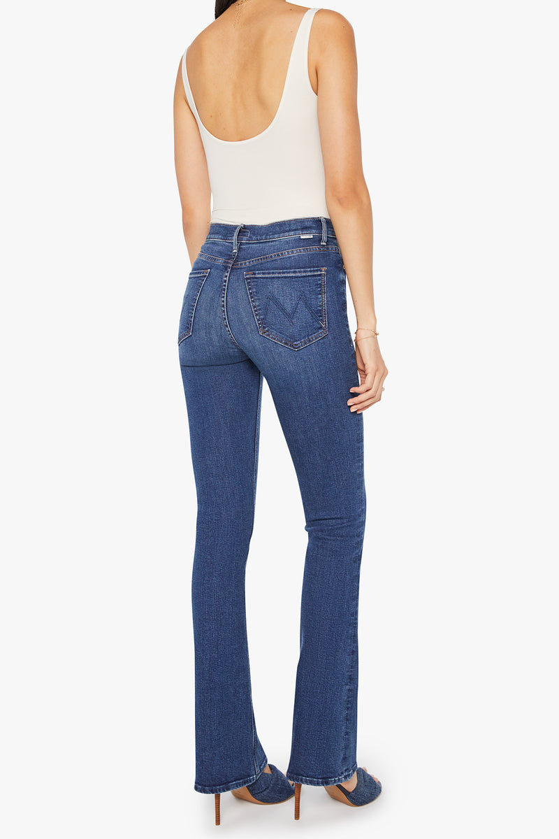 Mother Denim High Waisted Runaway in Start Your Engines - Viva Diva Boutique