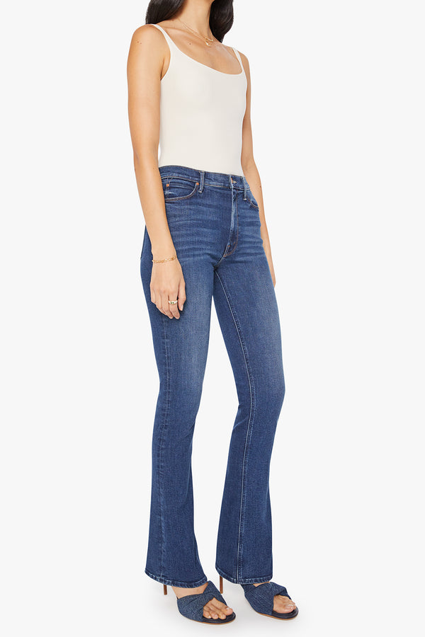 Mother Denim High Waisted Runaway in Start Your Engines
