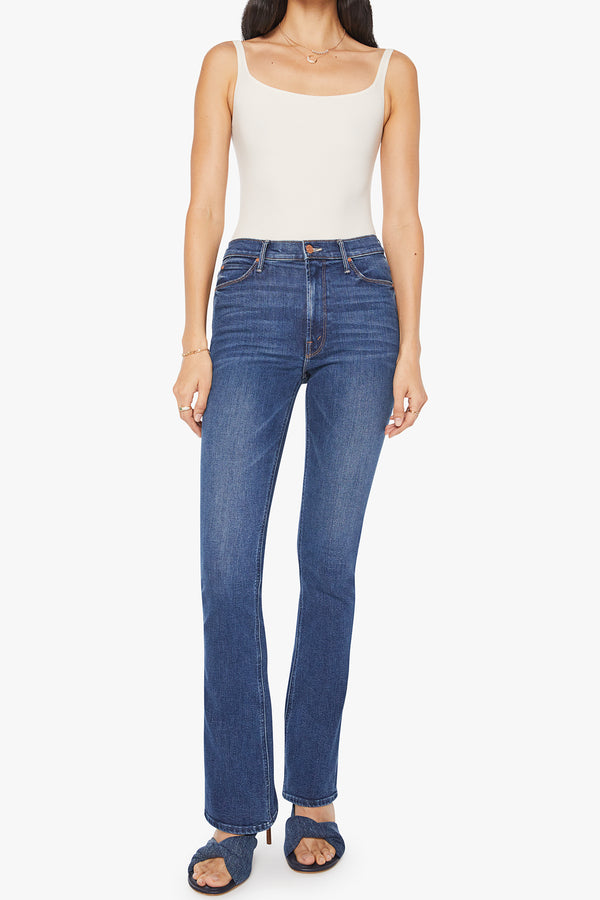Mother Denim High Waisted Runaway in Start Your Engines