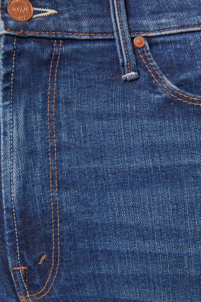 Mother Denim High Waisted Runaway in Start Your Engines - Viva Diva Boutique