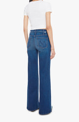 Mother Denim Hustler Roller Sneak in Troublemaker