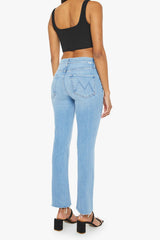 Mother Denim Mid Rise Dazzler Ankle Fray in Blessing in Disguise - Viva Diva Boutique