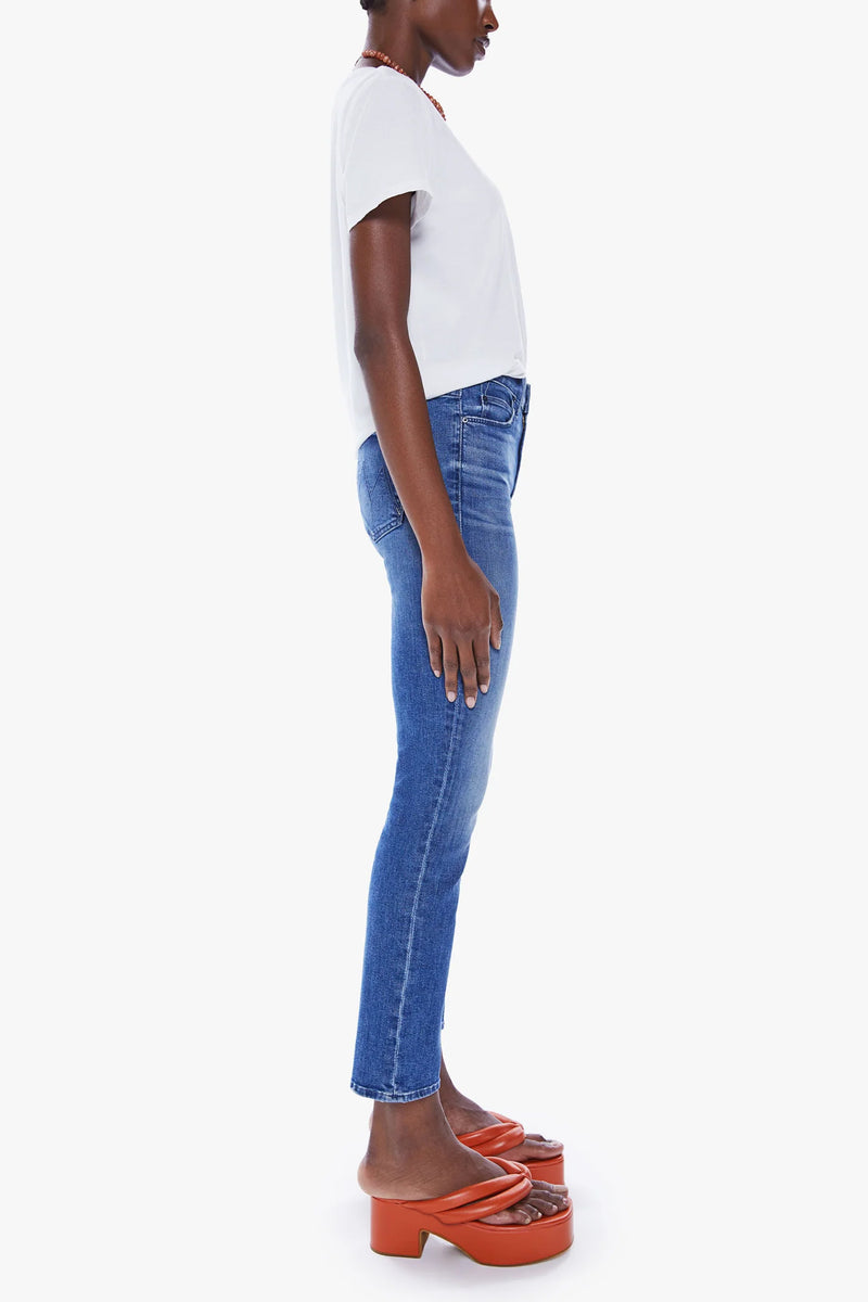 Mother Denim Mid Rise Dazzler Ankle in Wish on a Star - Viva Diva Boutique
