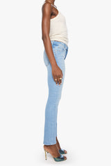 Mother Denim Mid Rise Dazzler Hover in Derby Doll