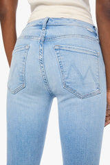 Mother Denim Mid Rise Dazzler Hover in Derby Doll