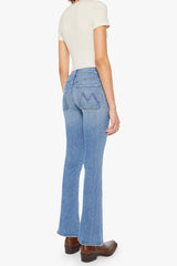 Mother Denim Patch Pocket Weekender in Poppin Wheelies