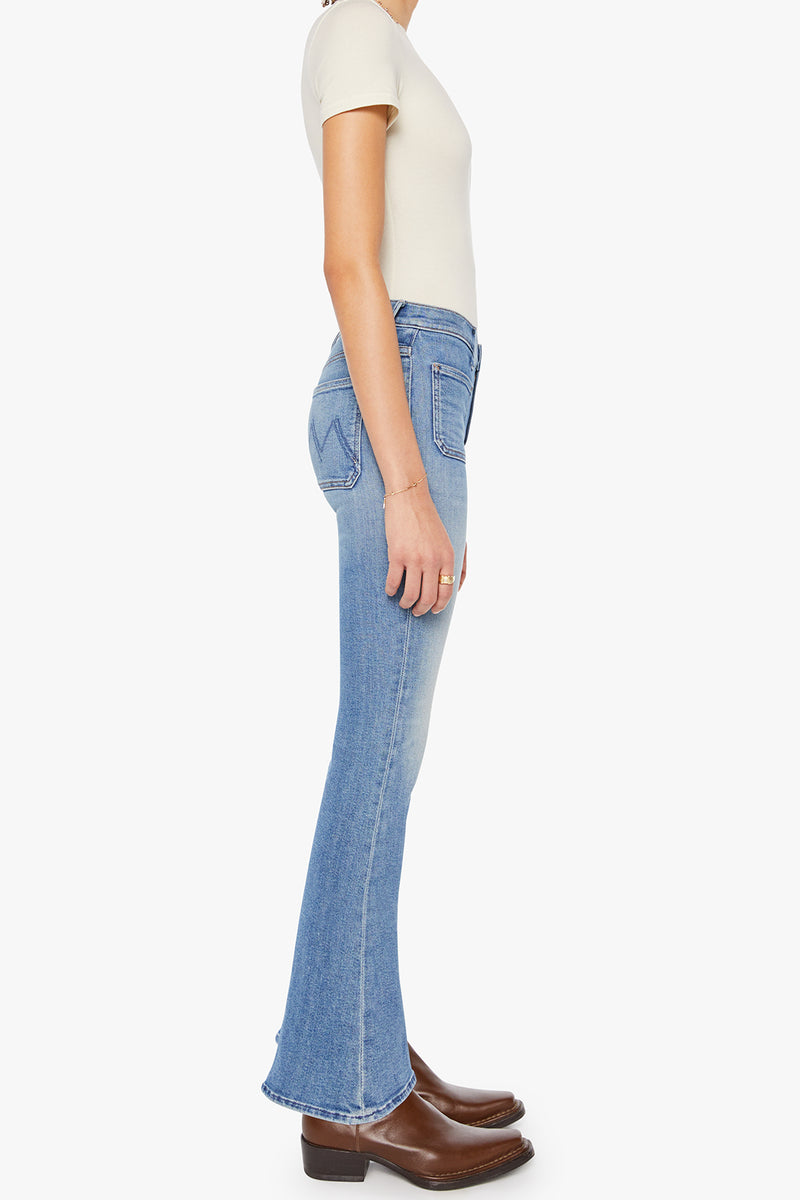 Mother Denim Patch Pocket Weekender in Poppin Wheelies