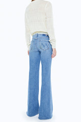 Mother Denim The Doozy Fray in Heads or Tails