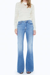 Mother Denim The Doozy Fray in Heads or Tails