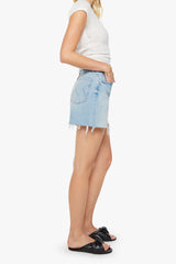 Mother Denim The Extra Mile Short Fray in Head Rush
