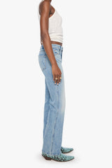 Mother Denim The Kick It Double Sneak in Finders Keepers