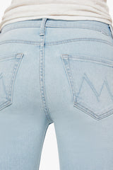 Mother Denim The Mid Rise Dazzler Crop in Pretty Please