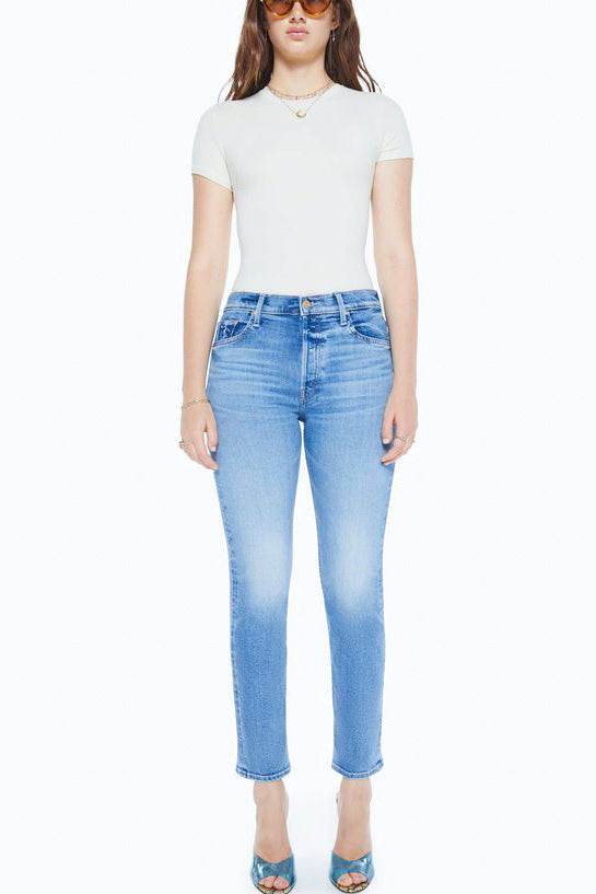 Mother Denim Tomcat Flood in Tasty Waves - Viva Diva Boutique