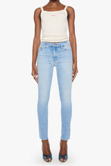 Mother Denim Mid Rise Dazzler Hover in Derby Doll