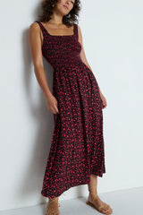 Nation Adeline Midi Dress in Dancing Floral Flora